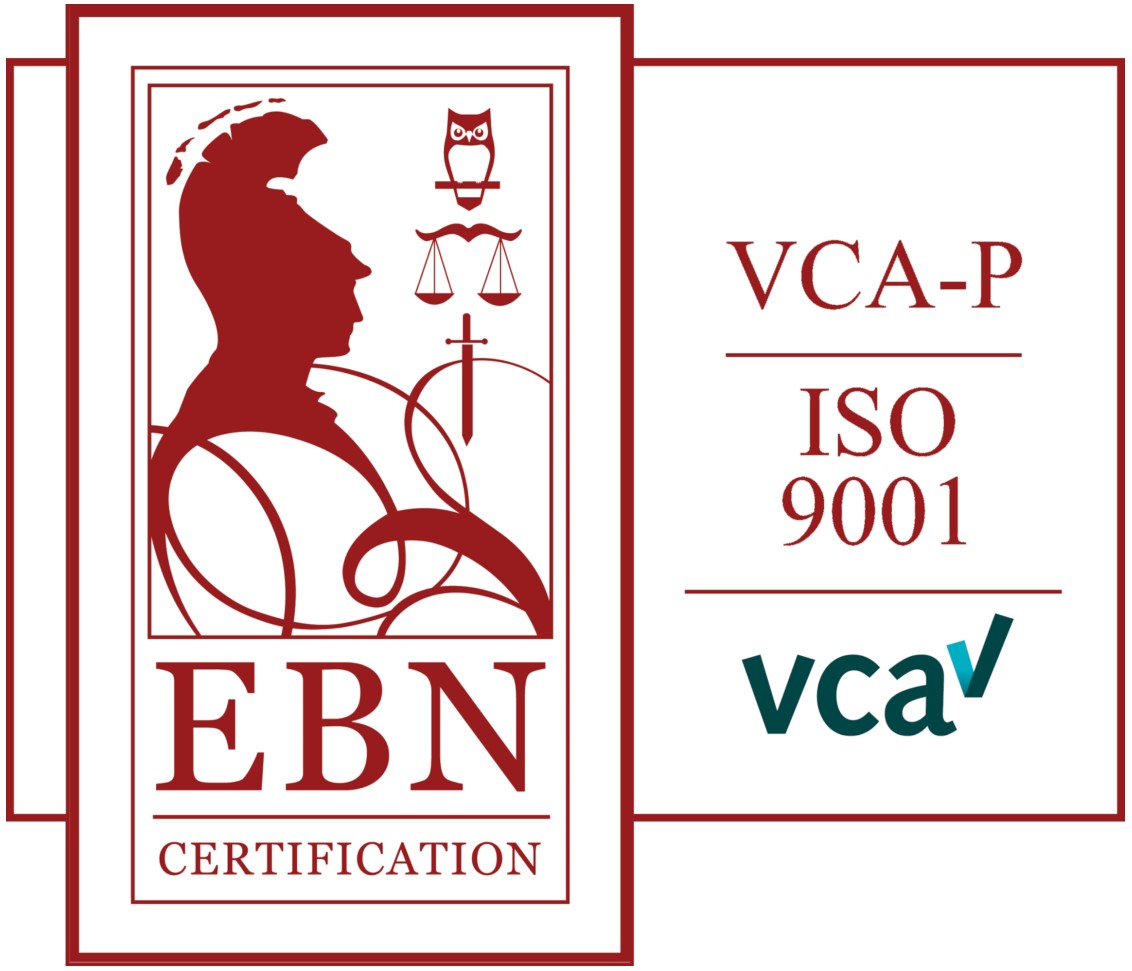 VCA-P en ISO9001 logo